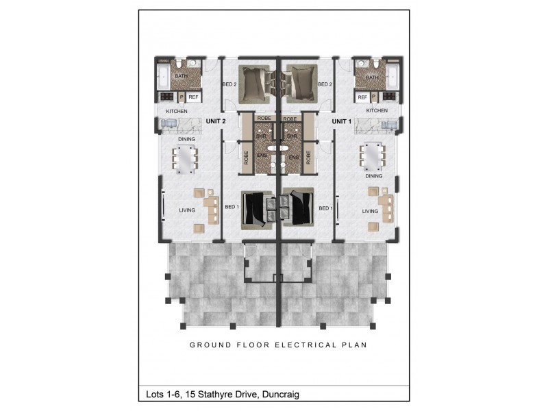 Lot 1, 15 Strathyre Drive, Duncraig WA 6023 Floorplan