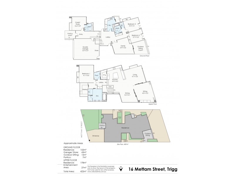 16 Mettam Street, Trigg WA 6029 Floorplan