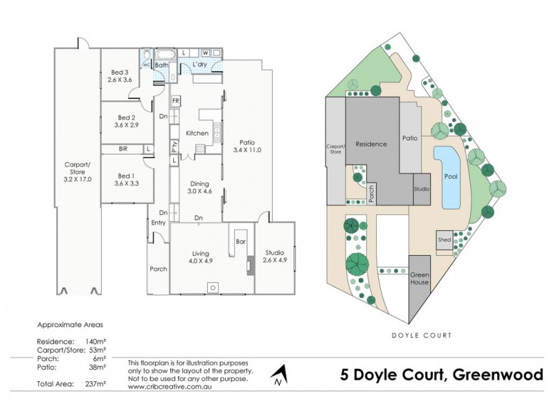 5 Doyle Court, Greenwood WA 6024 Floorplan