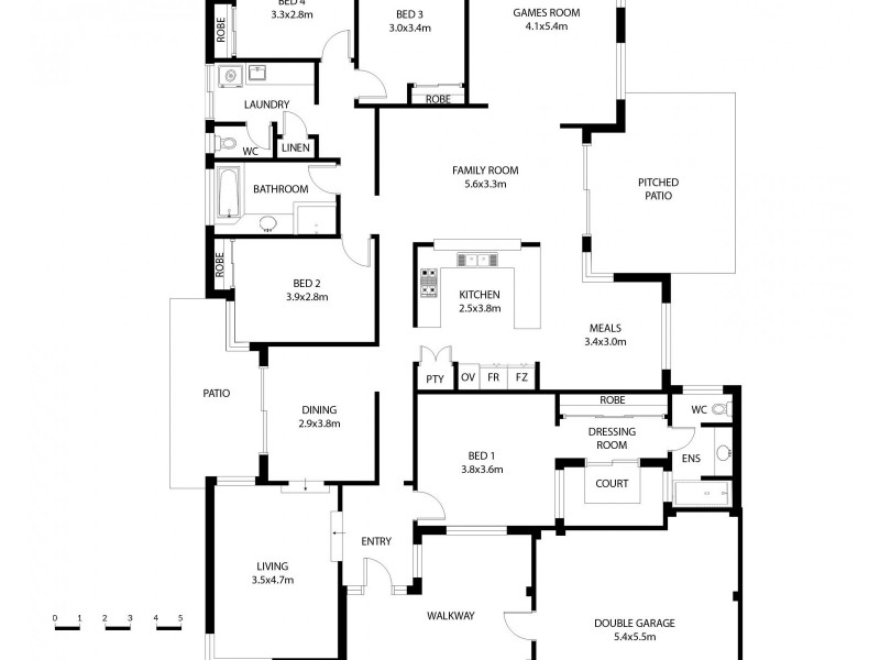 7 Tipperary Rise, Padbury WA 6025 Floorplan