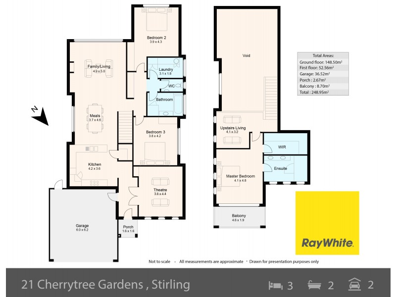 21 Cherrytree Gardens, Stirling WA 6021 Floorplan