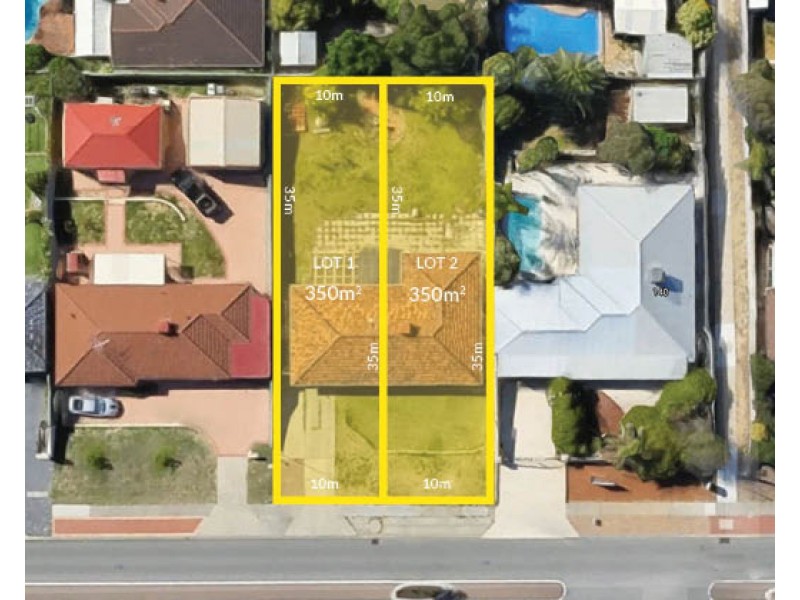 Lot 1and2, 142 Glengarry Drive, Duncraig WA 6023