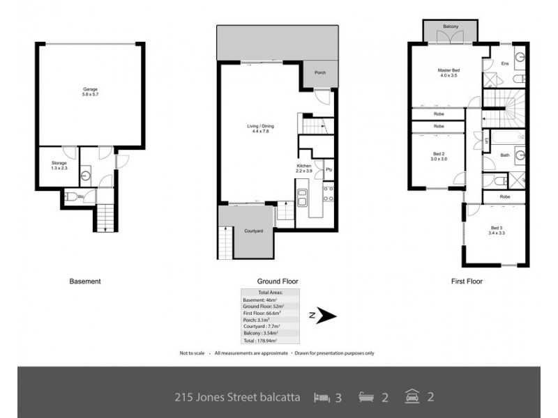 215 Jones Street, Balcatta WA 6021 Floorplan