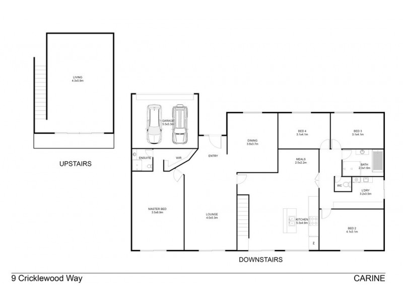 9 Cricklewood Way, Carine WA 6020 Floorplan