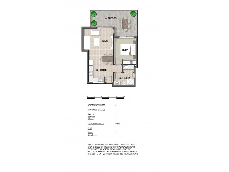2/14 Beatrice Street, Doubleview WA 6018 Floorplan