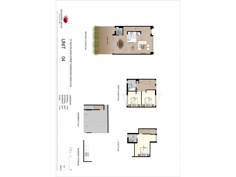 4/37 Nicholson Street, Burwood NSW 2134 Floorplan