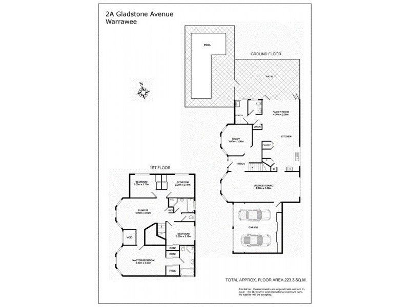2A Gladstone Avenue, Warrawee NSW 2074 Floorplan