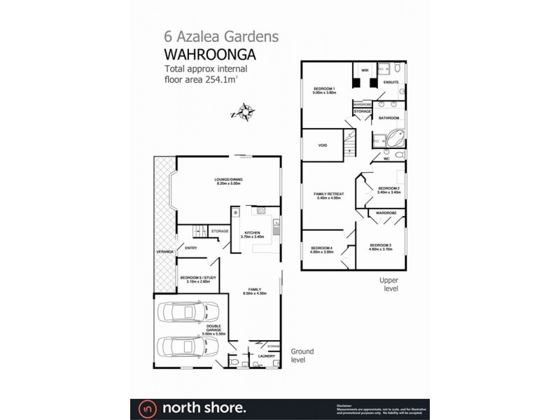 6 Azalea Gardens, Wahroonga NSW 2076 Floorplan