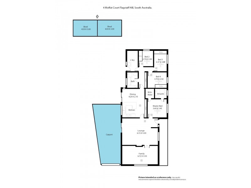 4 Moffatt Court, Flagstaff Hill SA 5159 Floorplan