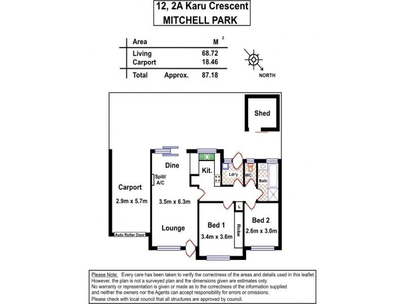 12/2A Karu Crescent, Mitchell Park SA 5043