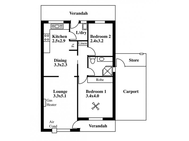 3-25 McMahon Road, Morphett Vale SA 5162 Floorplan