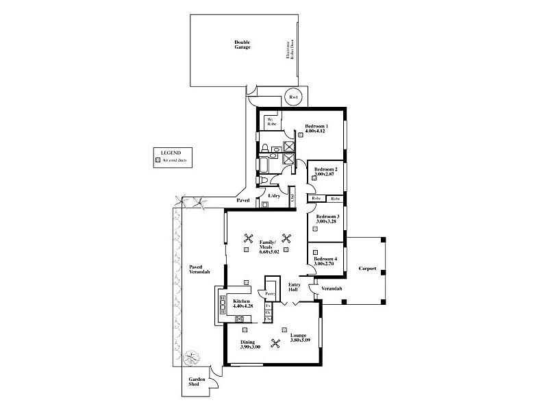 276 Pimpala Road, Woodcroft SA 5162 Floorplan
