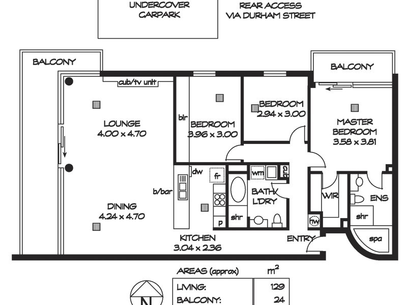 3/18 Colley Tce, Glenelg SA 5045 Floorplan