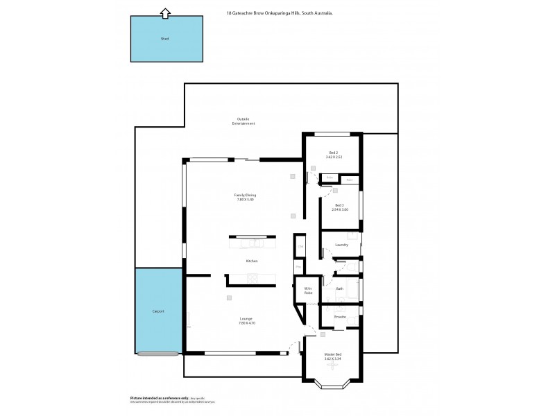 18 Gateacre Brow, Onkaparinga Hills SA 5163 Floorplan