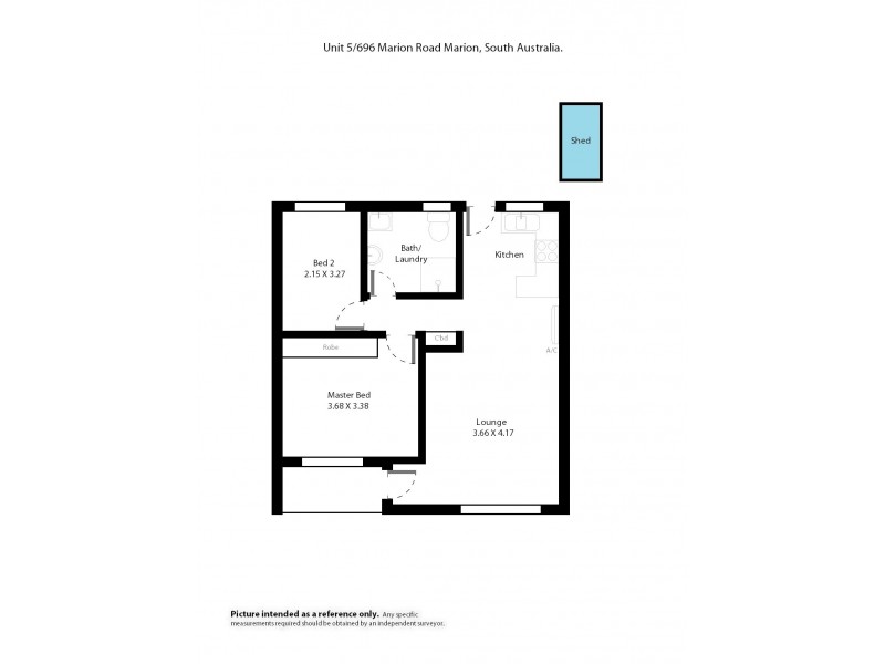 5/696 Marion Road, Marion SA 5043 Floorplan