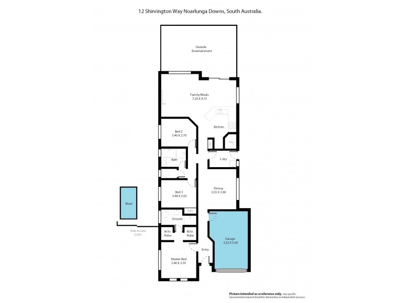 12 Shirvington Way, Noarlunga Downs SA 5168 Floorplan