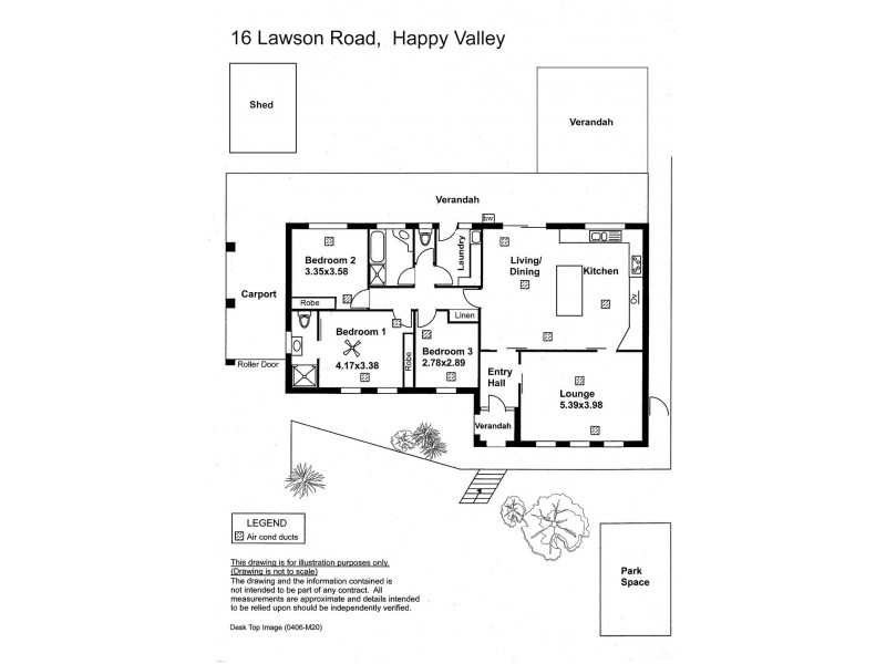 16 Lawson Road, Happy Valley SA 5159 Floorplan