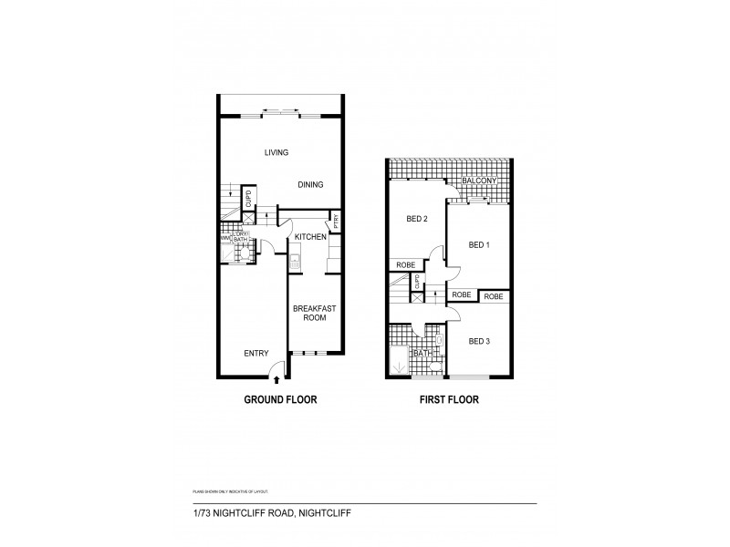 1/73 Nightcliff Rd, Nightcliff NT 0810 Floorplan