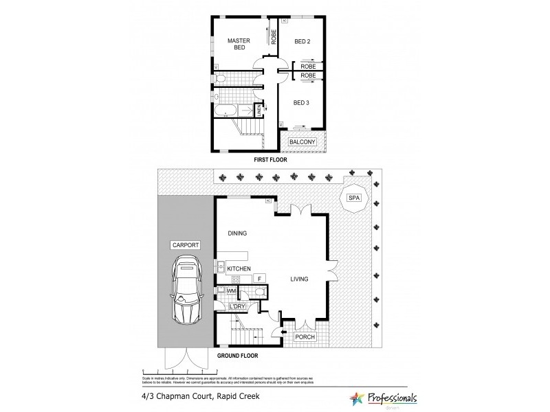 4/3 Chapman Ct, Rapid Creek NT 0810 Floorplan