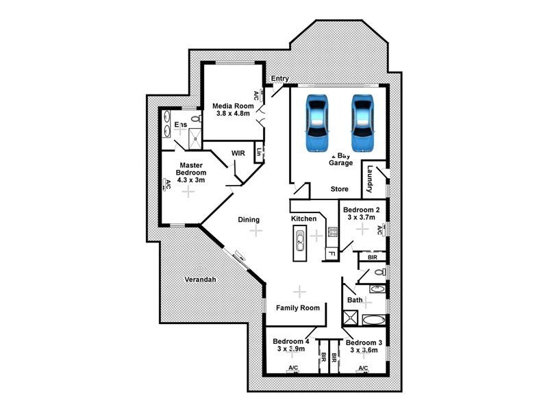 44 Flynn Cct, Bellamack NT 0832 Floorplan