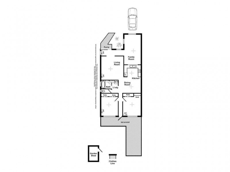 2/10 Hauser Crt, Marrara NT 0812 Floorplan