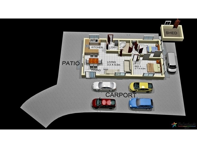 7 Goodall Court, Rosebery NT 0832 Floorplan
