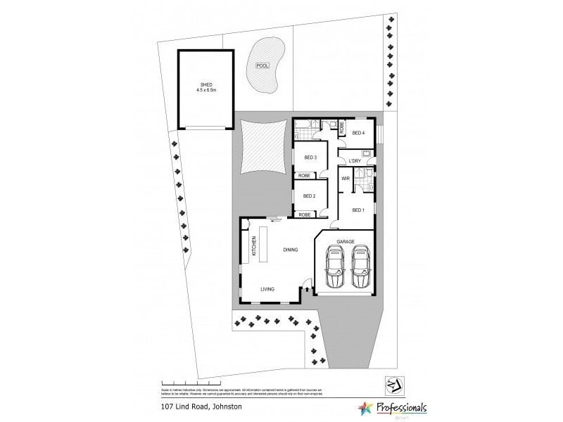 107 Lind Road, Johnston NT 0832 Floorplan