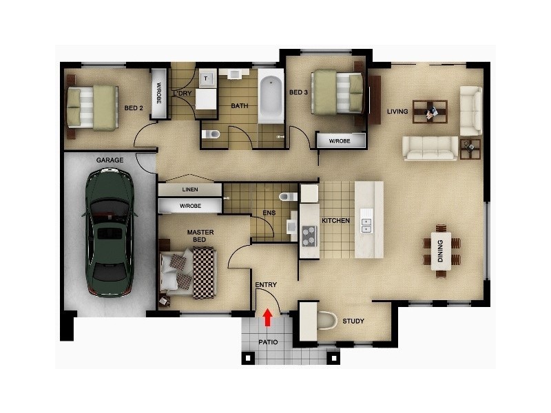 39 Dunphy Crescent, Mudgee NSW 2850 Floorplan