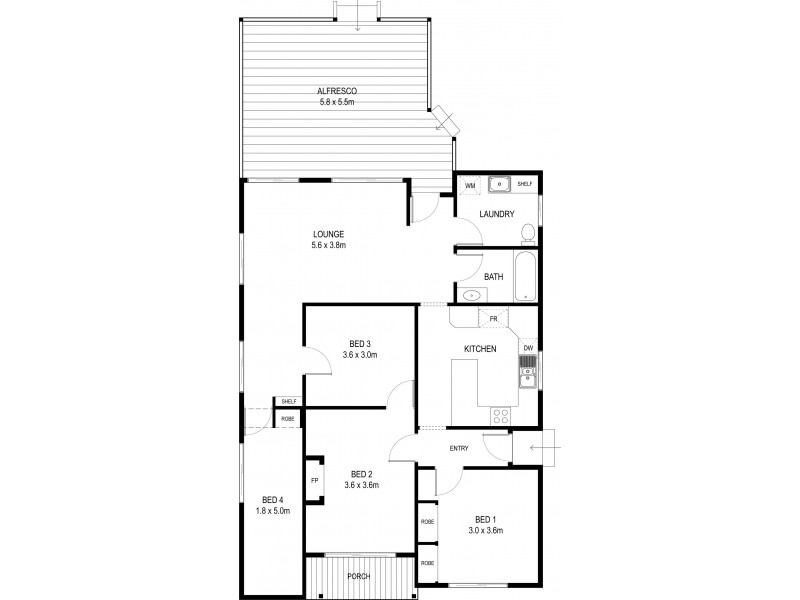 54 Mortimer Street, Mudgee NSW 2850 Floorplan