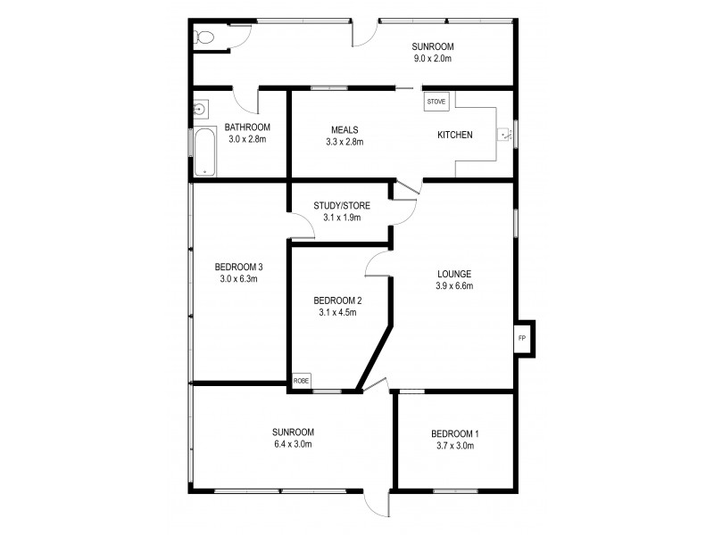 186 Gladstone Street, Mudgee NSW 2850 Floorplan