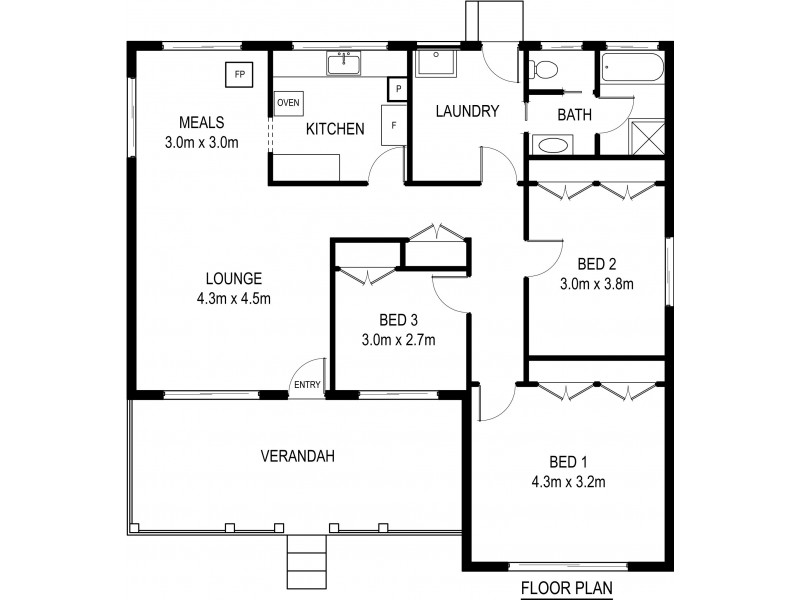 18 First Street, Mudgee NSW 2850 Floorplan