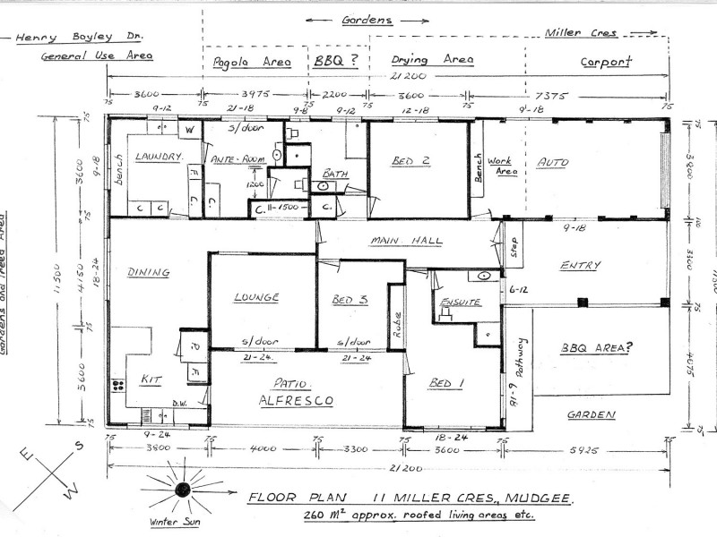 11 Miller Crescent, Mudgee NSW 2850 Floorplan