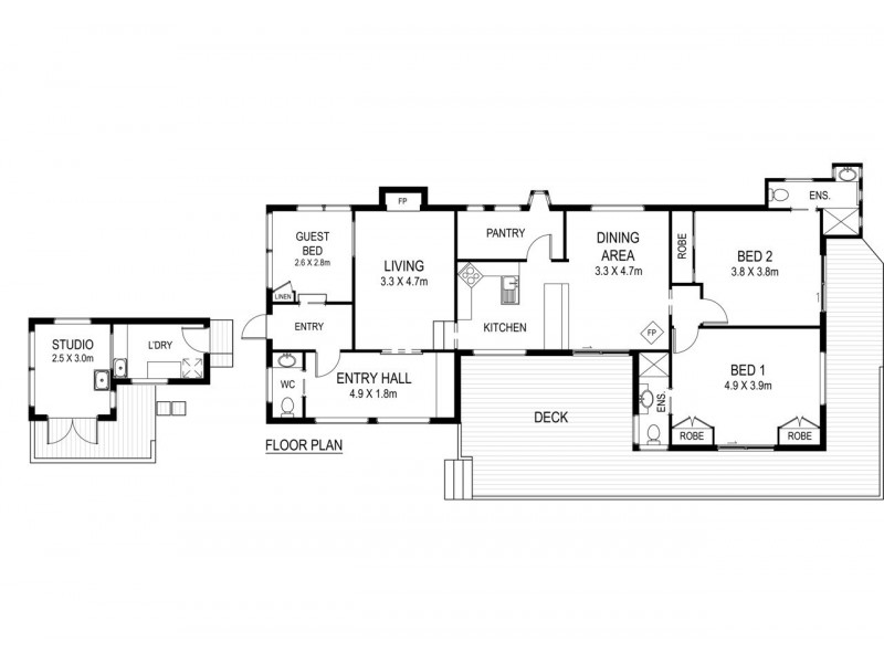 406 Upper Piambong Road, Mudgee NSW 2850 Floorplan