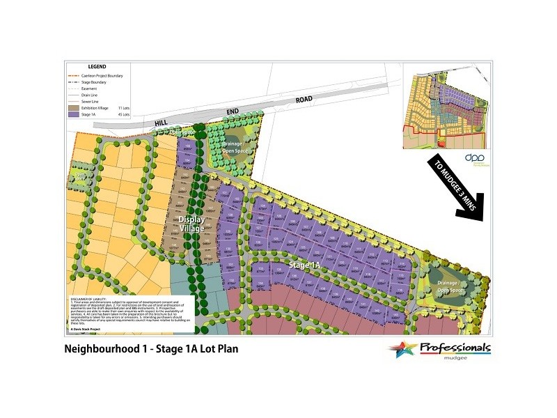 Caerleon Estate, Mudgee NSW 2850 Floorplan