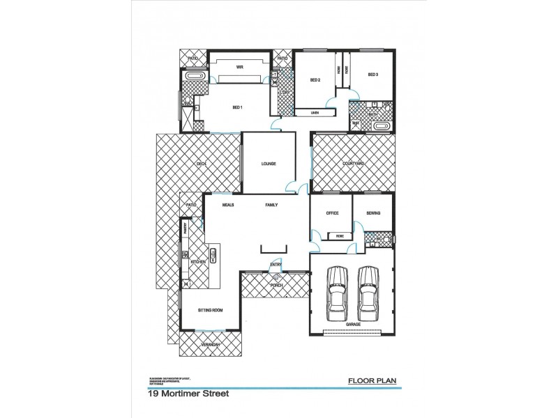 19 Mortimer Street, Mudgee NSW 2850 Floorplan