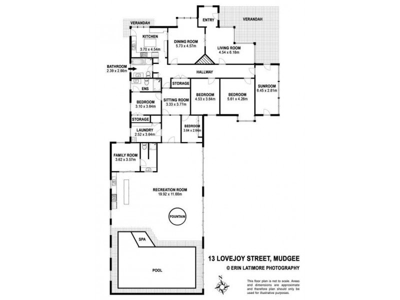 13 Lovejoy Street, Mudgee NSW 2850 Floorplan