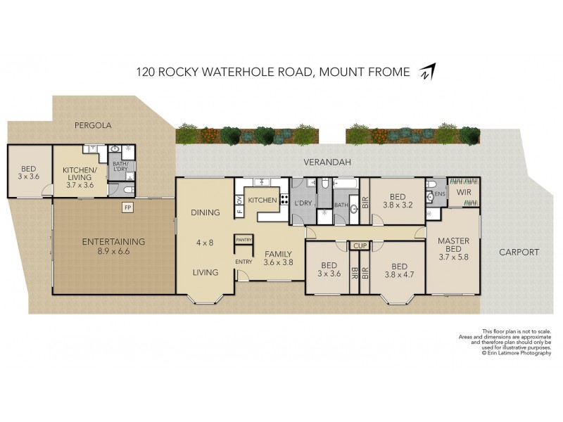 120 Rocky Waterhole Road, Mudgee NSW 2850 Floorplan