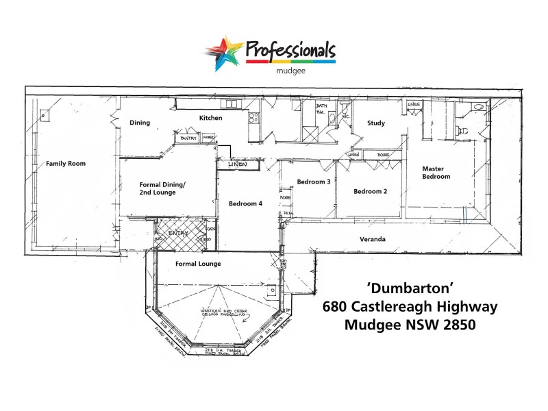 680 Castlereagh Highway, Mudgee NSW 2850 Floorplan