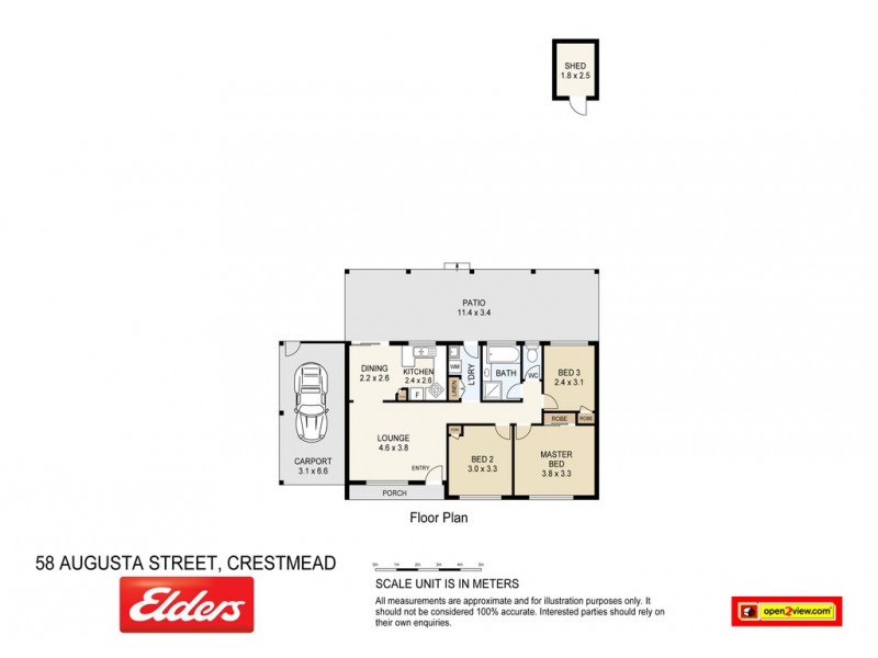 58 AUGUSTA STREET, Crestmead QLD 4132