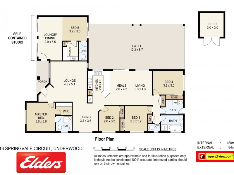 13 Springvale Circuit, Underwood QLD 4119 Floorplan
