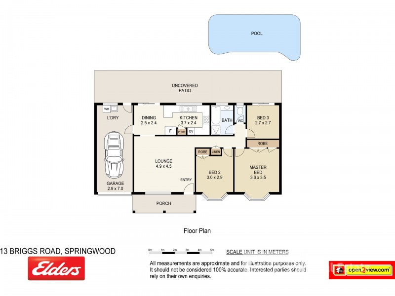 13 Briggs, Springwood QLD 4127 Floorplan