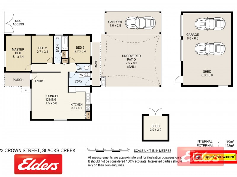 23 Crown Street, Slacks Creek QLD 4127 Floorplan