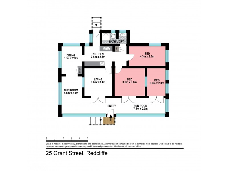 25 and 27 Grant Street, Redcliffe QLD 4020 Floorplan