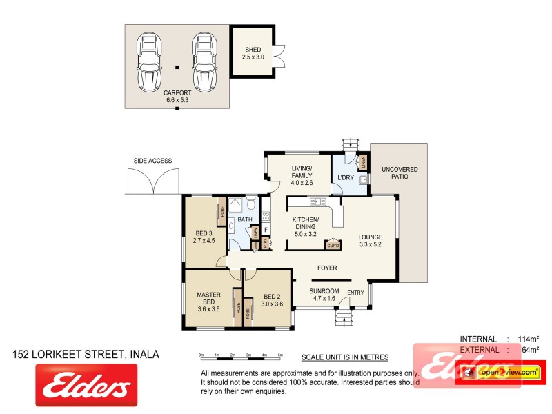 152 LORIKEET STREET, Inala QLD 4077 Floorplan