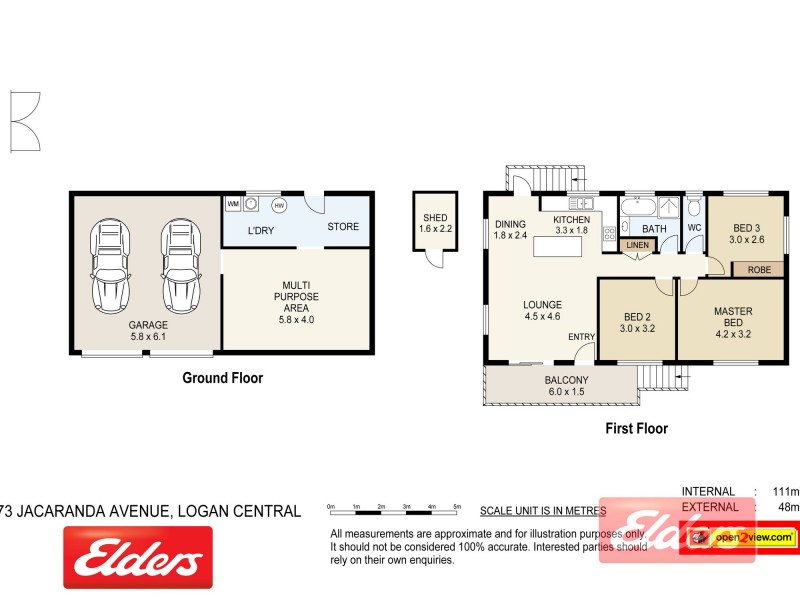 73 JACARANDA AVENUE, Logan Central QLD 4114 Floorplan
