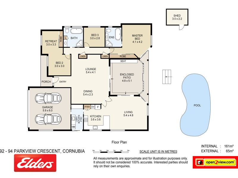 92-94 Parkview Crescent, Cornubia QLD 4130 Floorplan