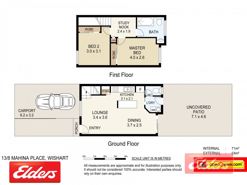 13/8 Mahina Place, Wishart QLD 4122 Floorplan