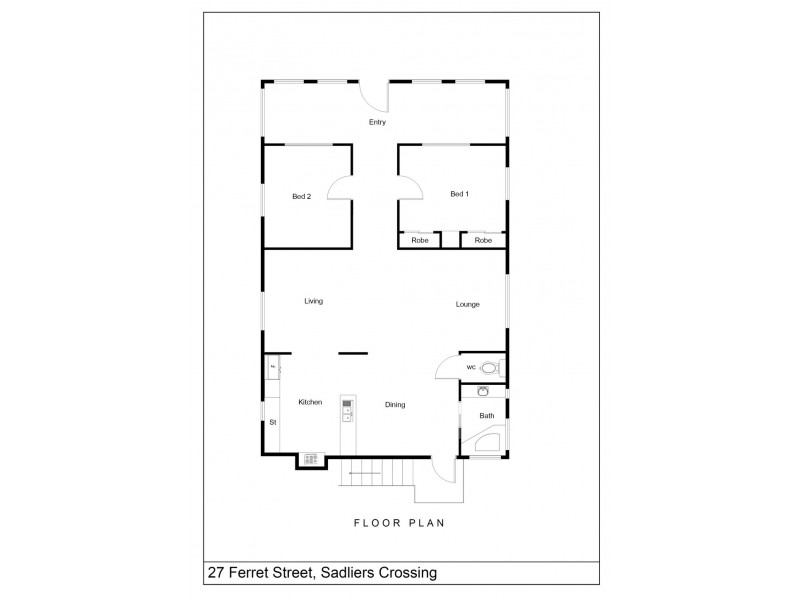 27 Ferrett Street, Sadliers Crossing QLD 4305 Floorplan