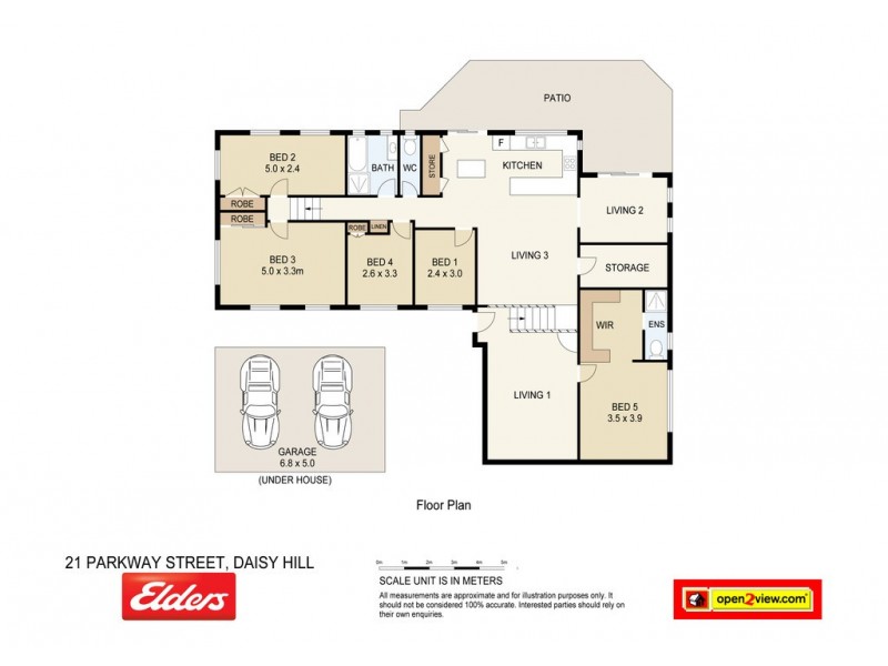 21 Parkway Road, Daisy Hill QLD 4127 Floorplan