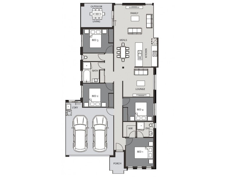 9A NEVRON DRIVE, Bahrs Scrub QLD 4207 Floorplan